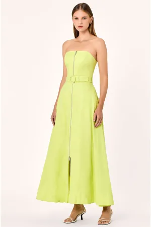 Amalthea Midi Dress - Citrine