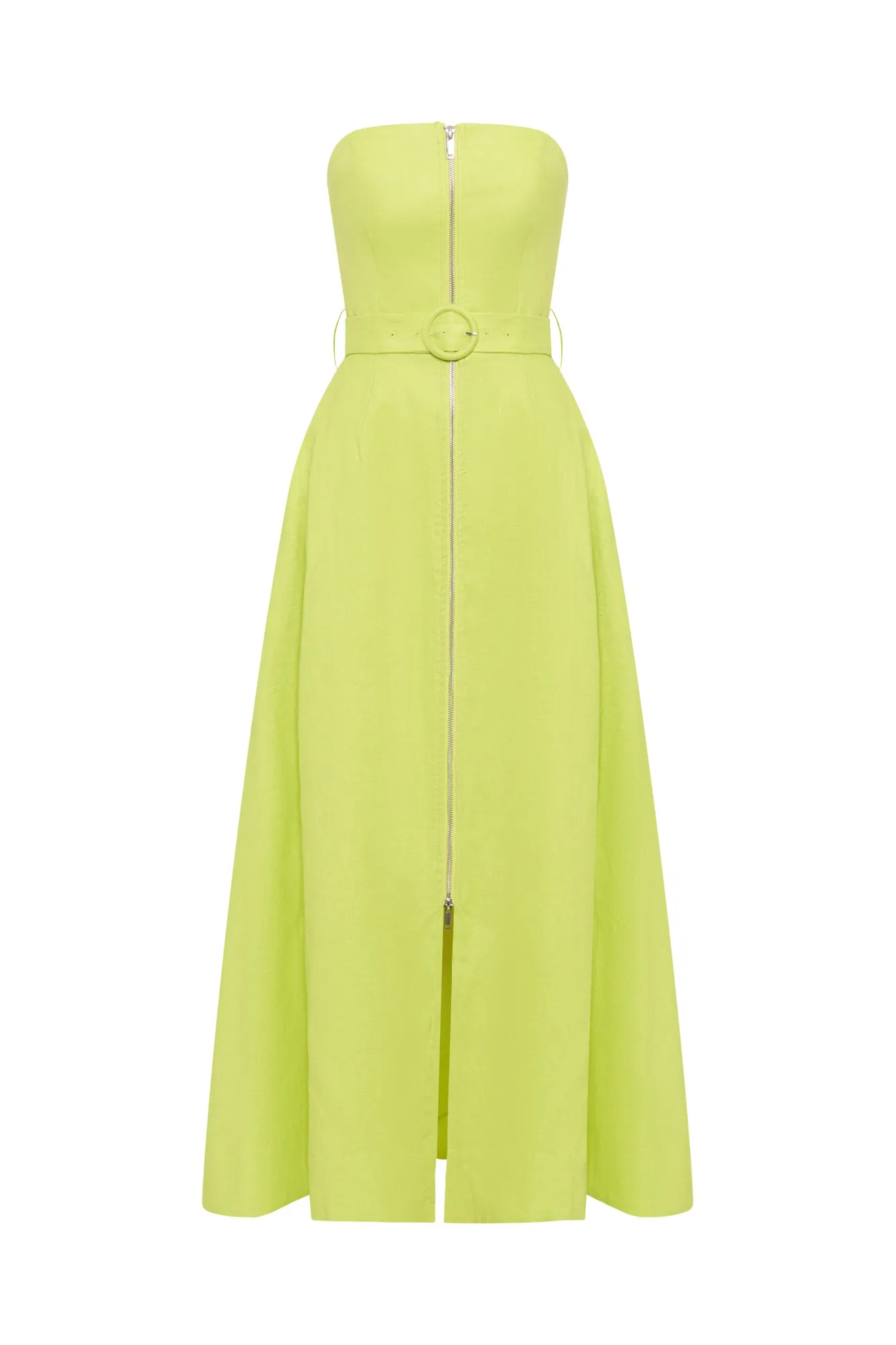 Amalthea Midi Dress - Citrine