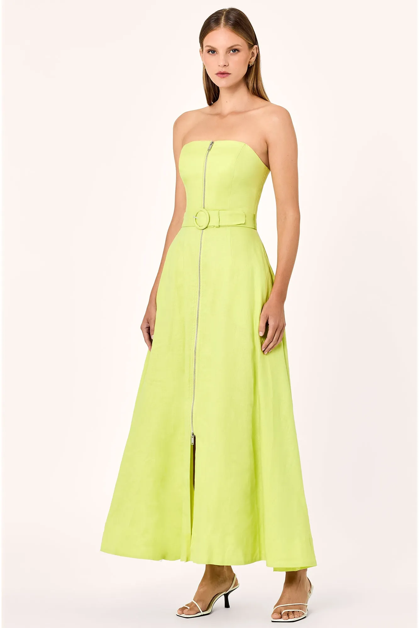 Amalthea Midi Dress - Citrine