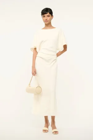 AMELIE MIDI DRESS | IVORY