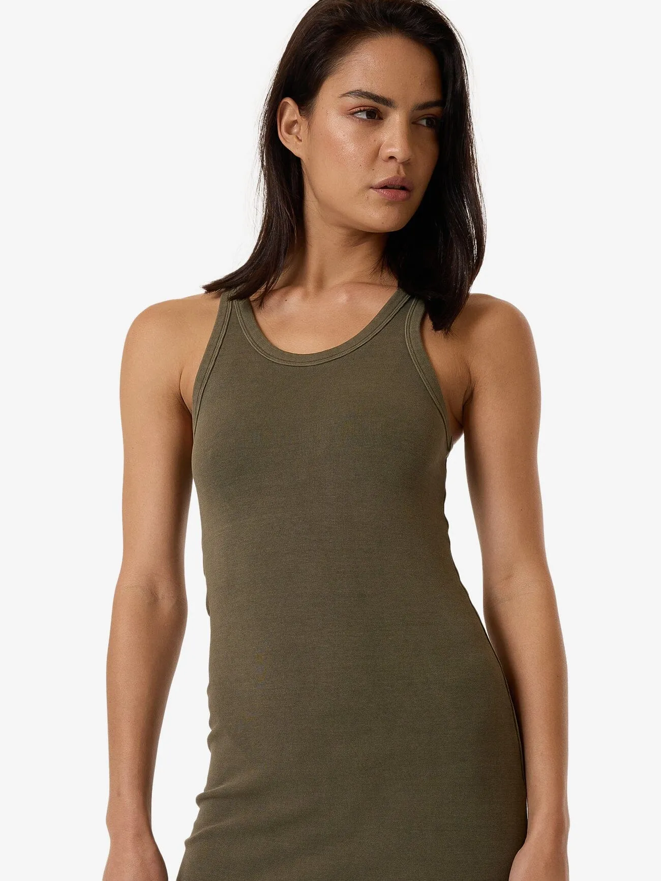 Apex Tank Dress - Tarmac