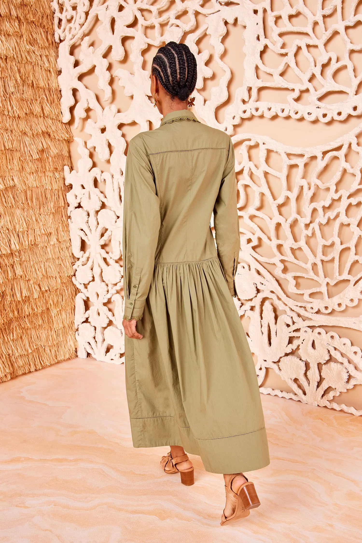 Ariane Dress - Lichen