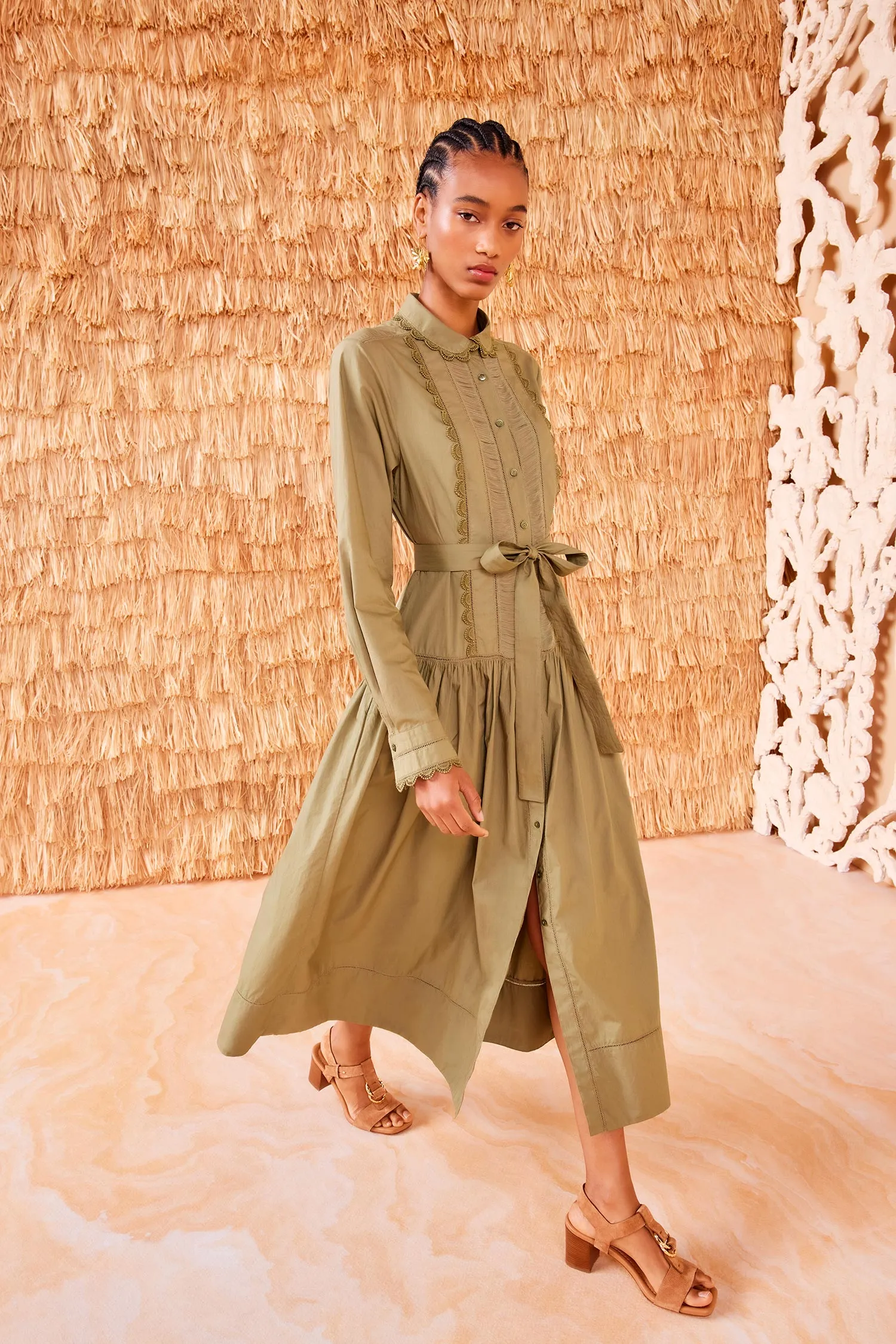 Ariane Dress - Lichen