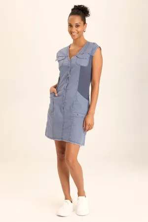 Austen Linen Mini Shirt Dress