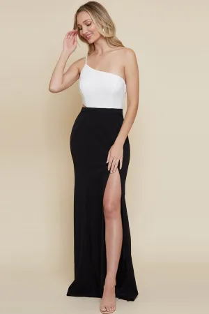Bianca Dress in Black & White