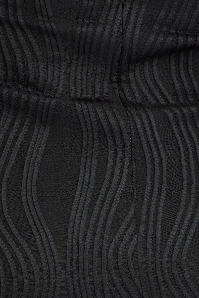 Black Maxi Dress Sleeveless Bodycon