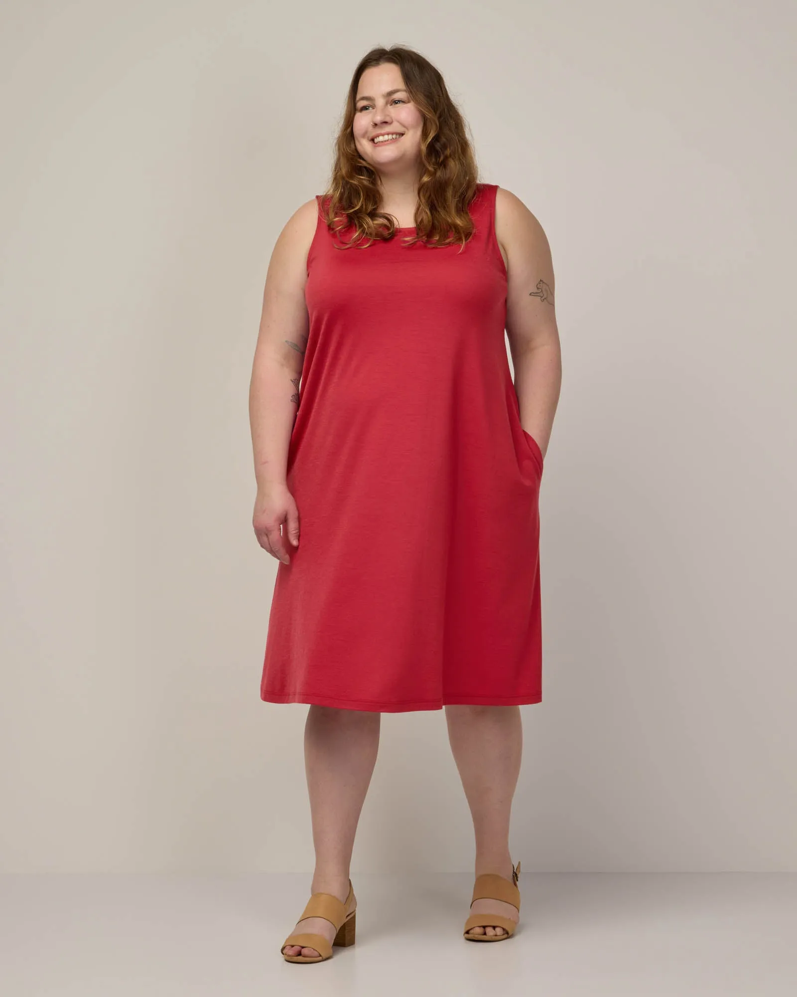 Camellia Tank Dress