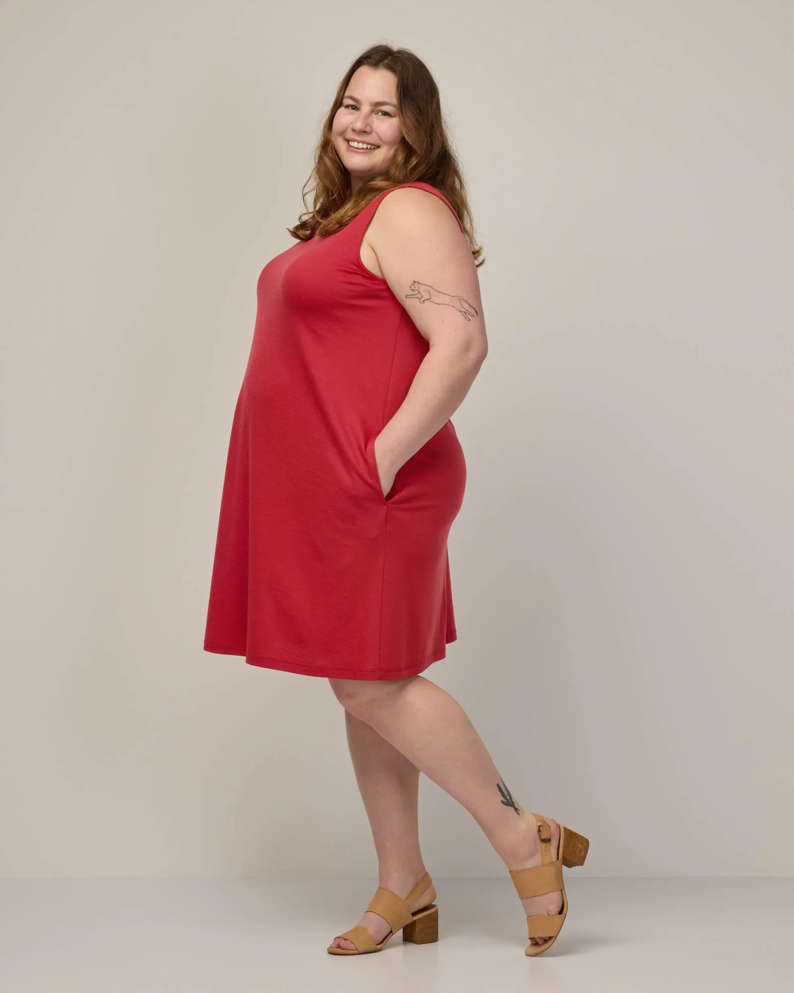 Camellia Tank Dress