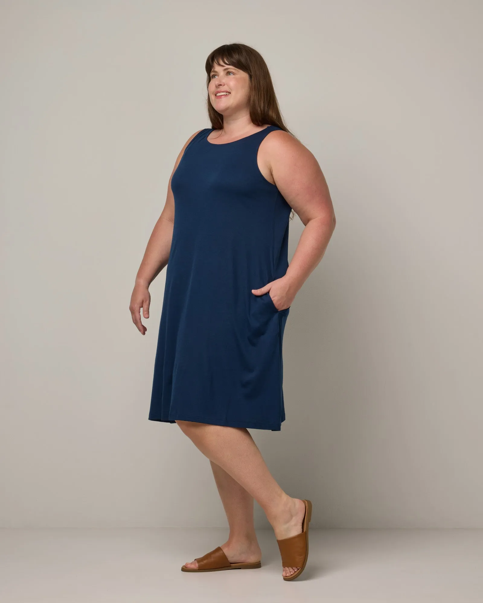 Camellia Tank Dress