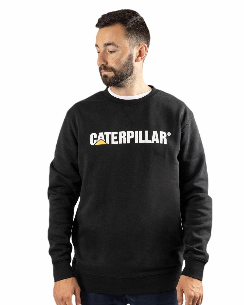 Caterpillar Mens Midweight Crewneck Sweatshirt