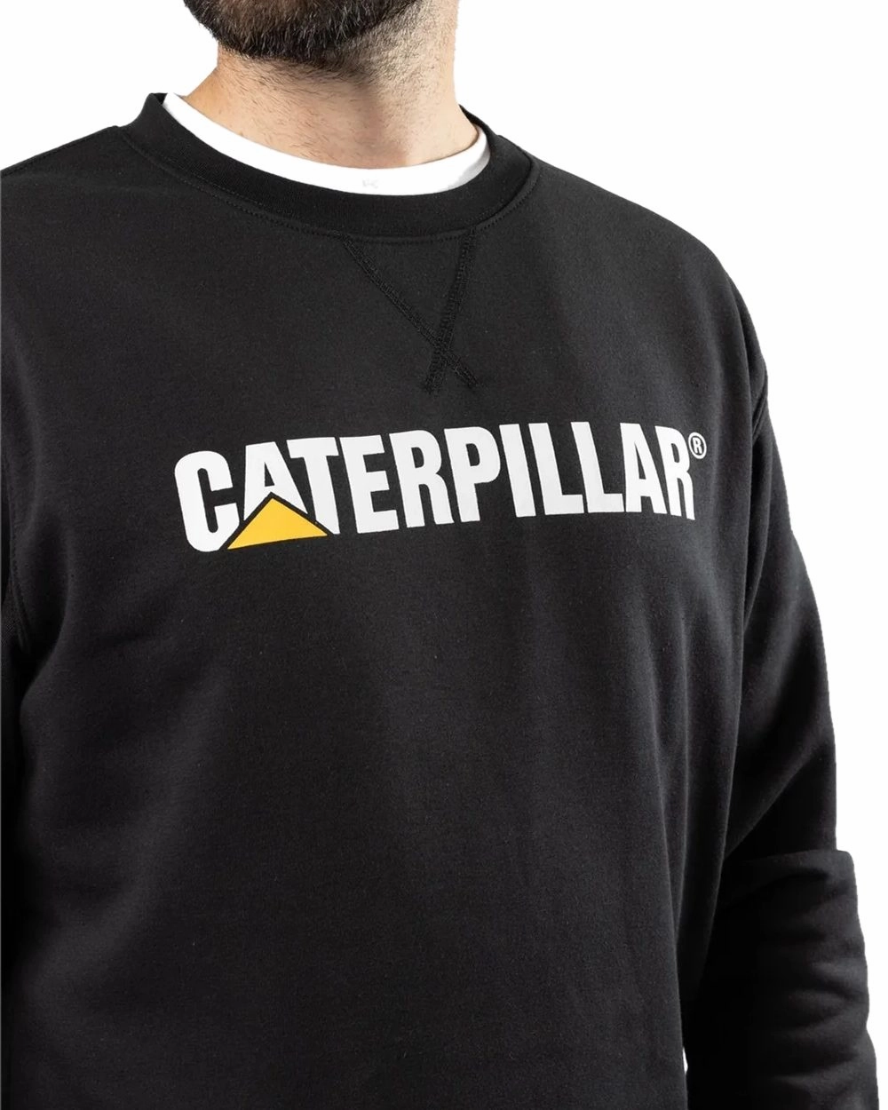 Caterpillar Mens Midweight Crewneck Sweatshirt