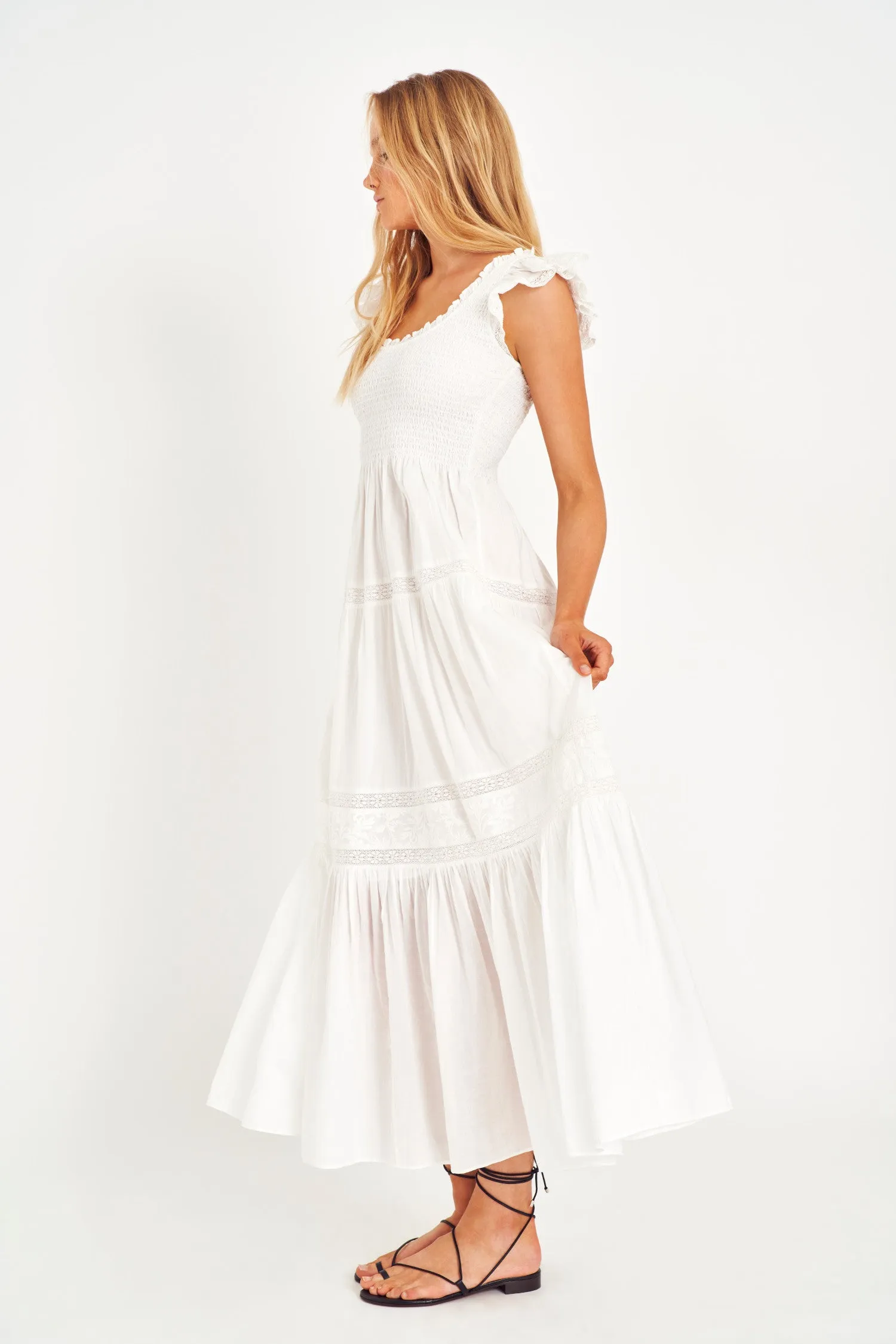 Chessie Heritage Cotton Maxi Dress