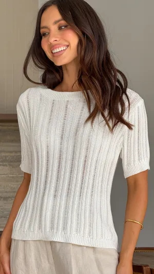 Darlene T-Shirt - White