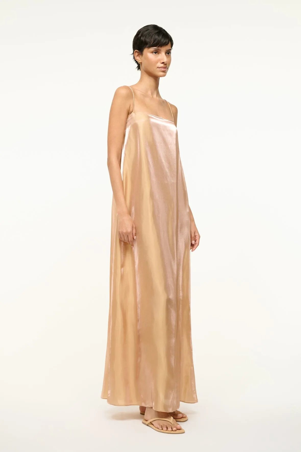 DELFINA DRESS | ROSE GOLD