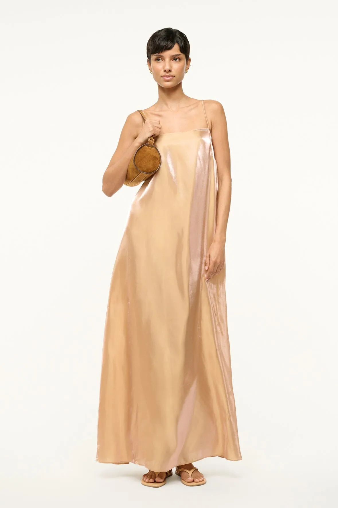DELFINA DRESS | ROSE GOLD