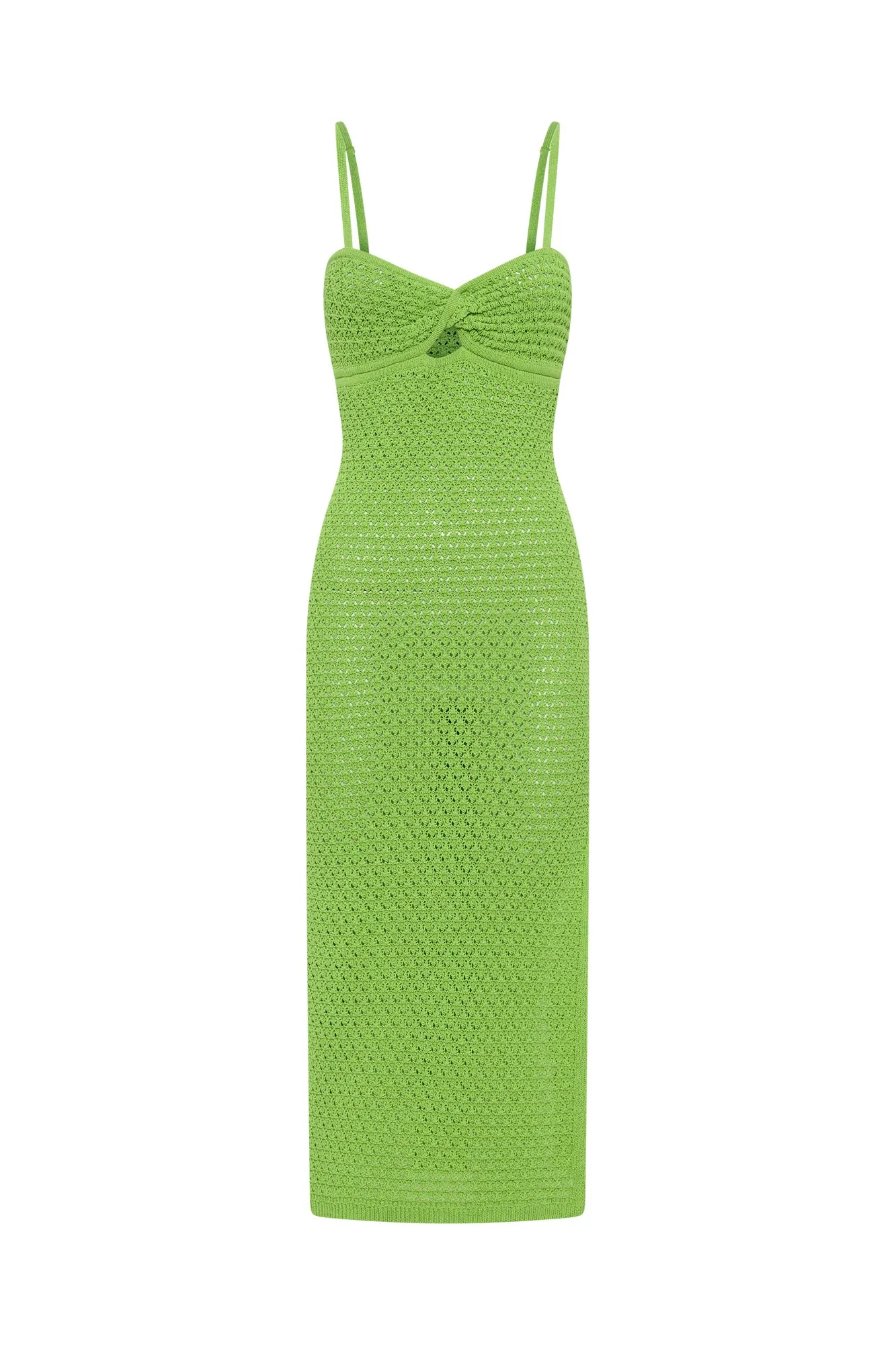 Elora Dress - Lime