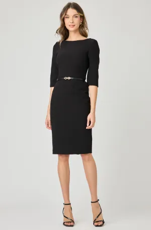 Fitted Dress with belt