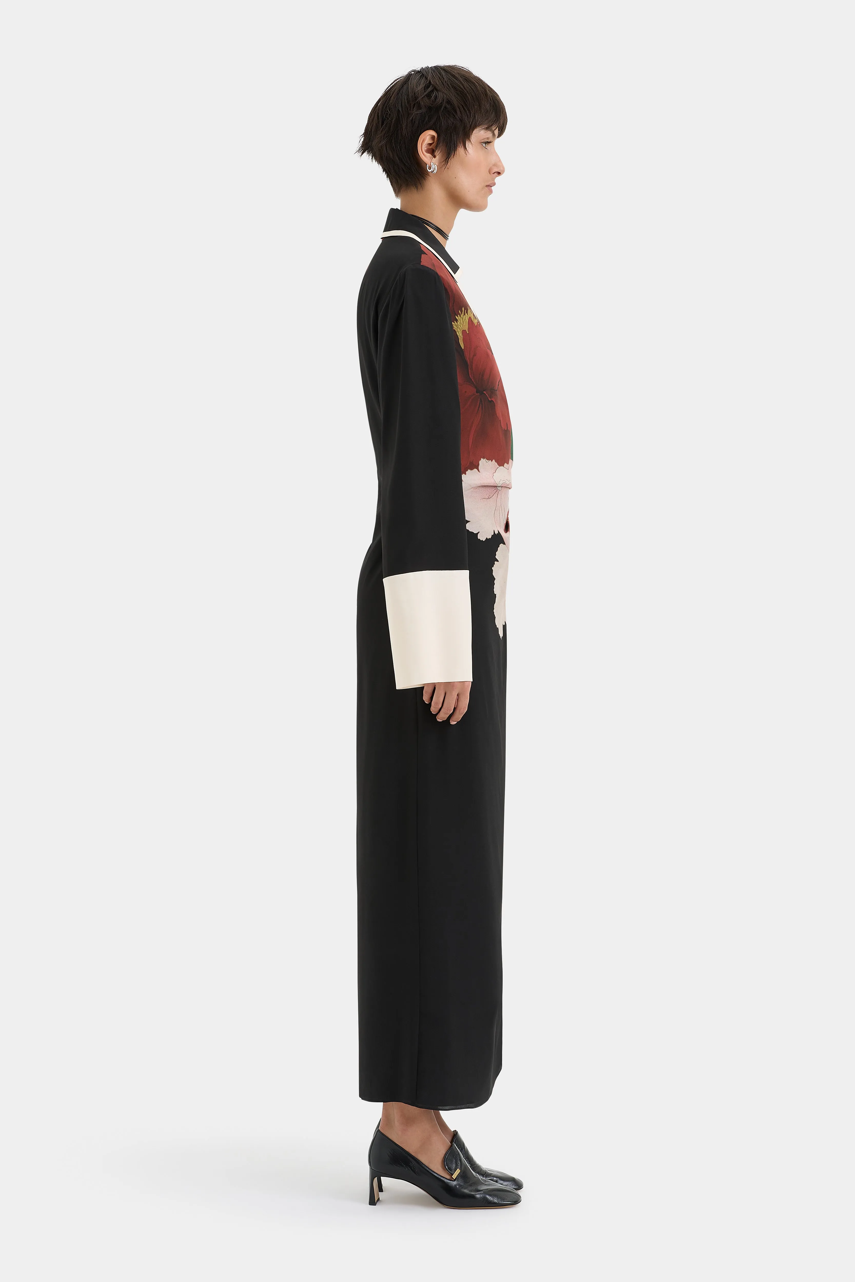 Florian Wrap Shirt Dress