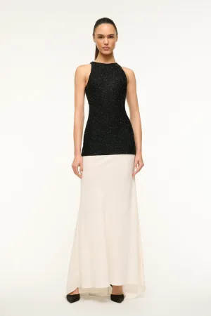 GABRIELLE DRESS | BLACK IVORY