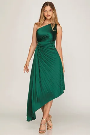 Glass of Bubbly Dress in Green