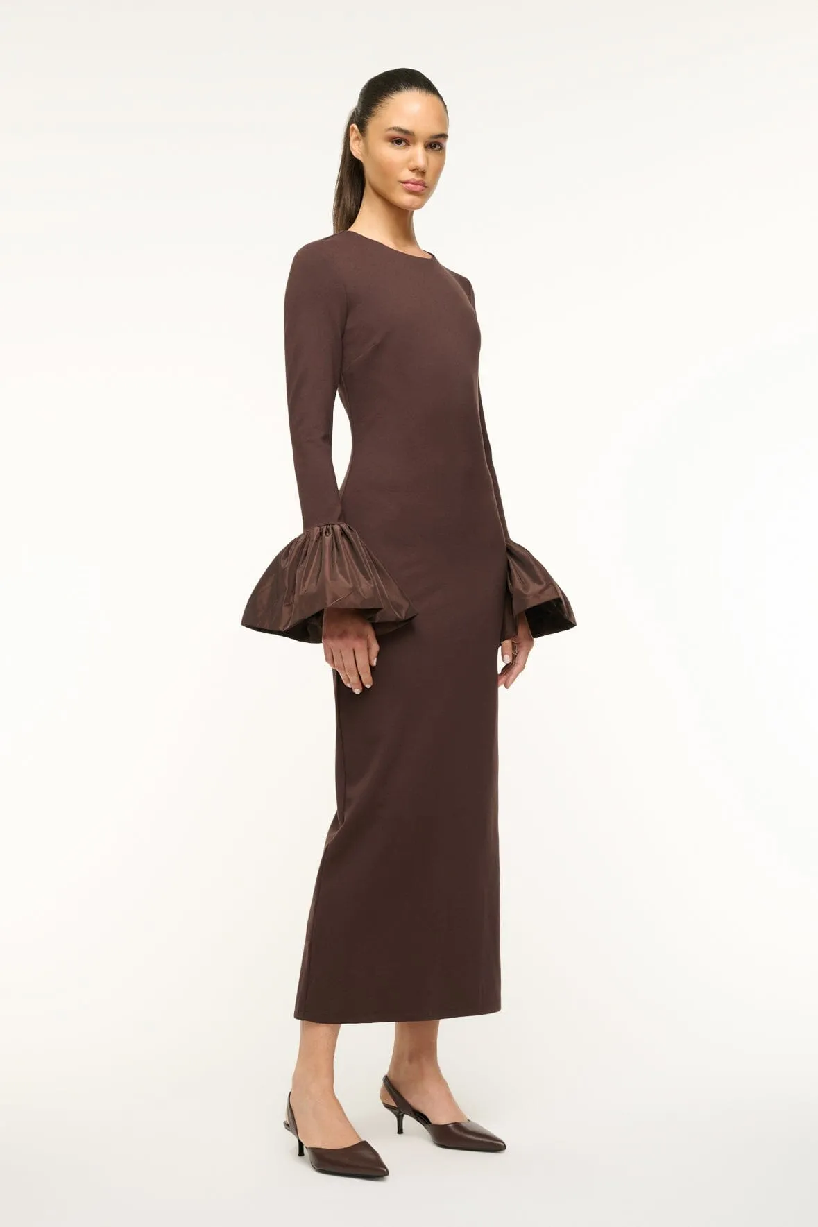 HAWTHORNE MAXI DRESS | DARK CHOCOLATE