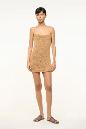 HAZE MINI DRESS | CAMEL