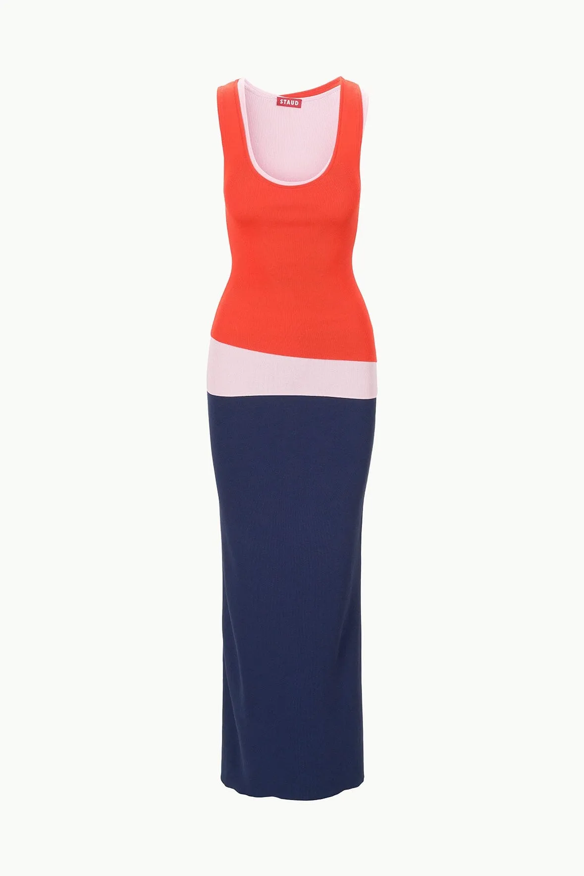 HERMOSA DRESS | CAYENNE NAVY CARNATION