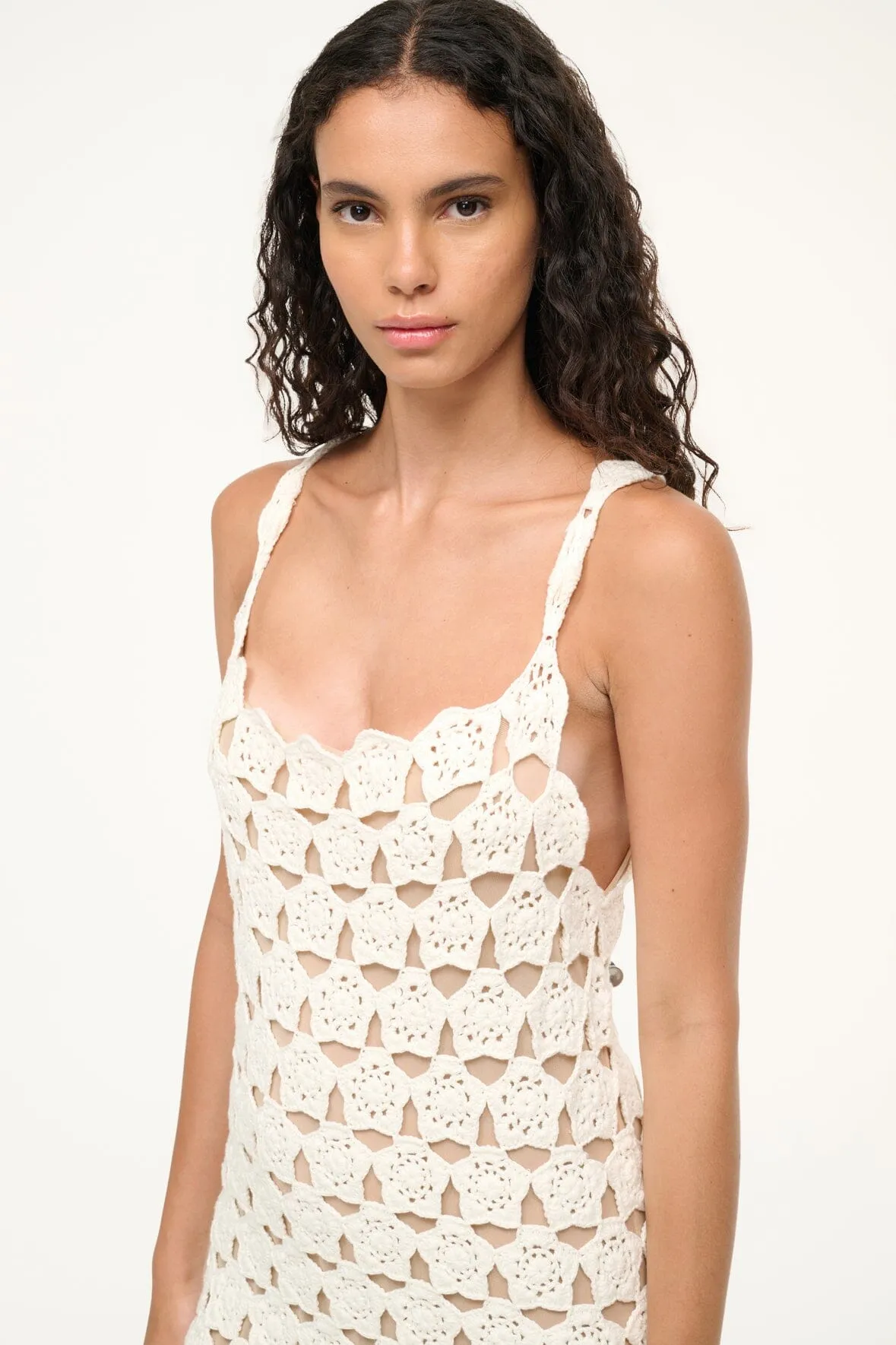 HOYA MINI DRESS | IVORY