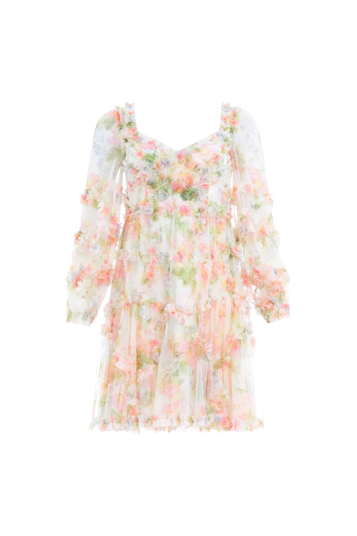 Immortal Rose Maeve Long Sleeve Mini Dress