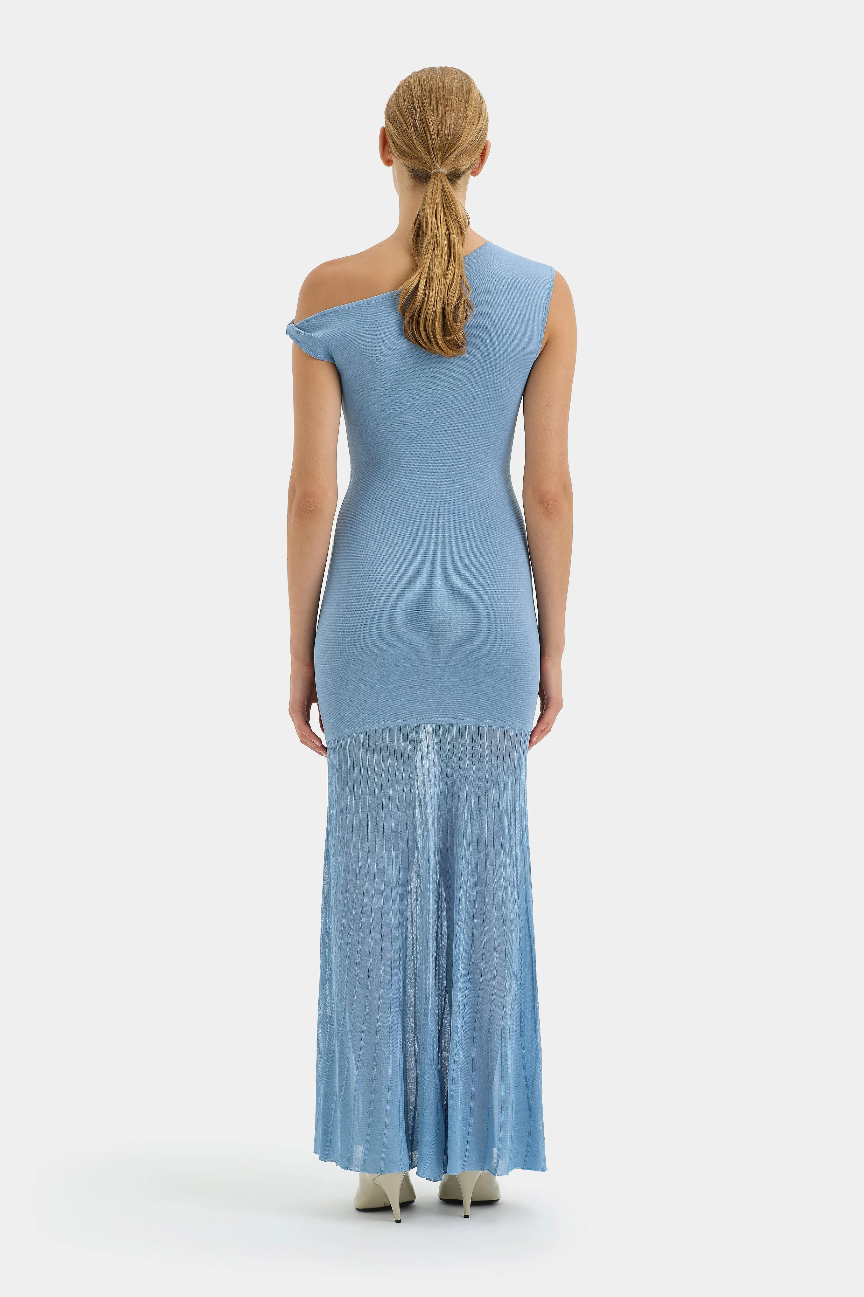 Indigo Twist Dress