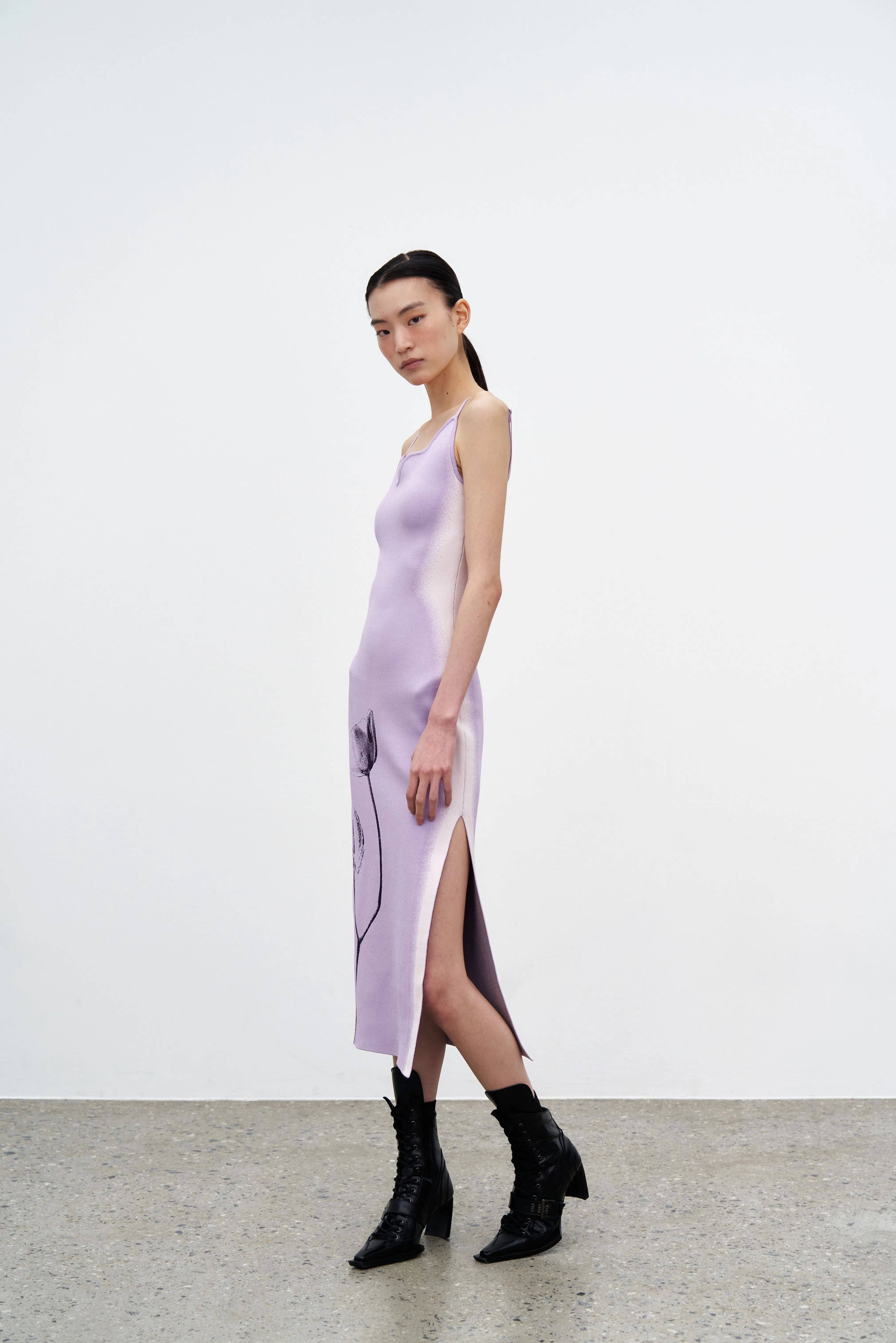 JASMINE FLOWER PRINT TANK DRESS