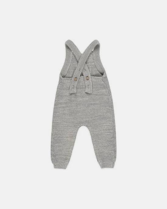 Knit Overall - Heathered Blue