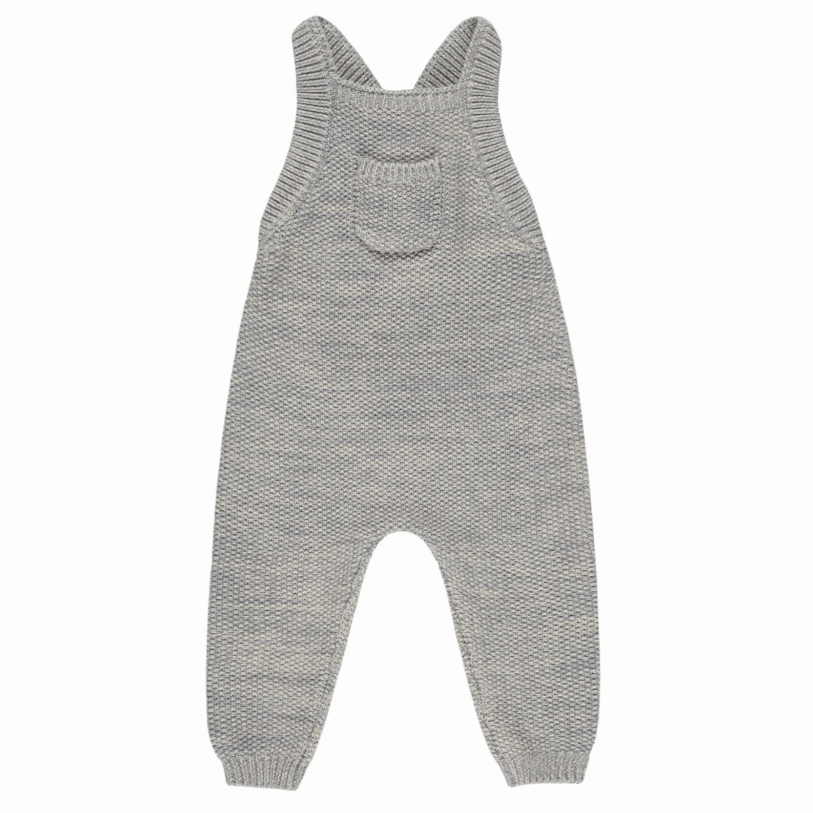 Knit Overall - Heathered Blue