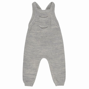 Knit Overall - Heathered Blue