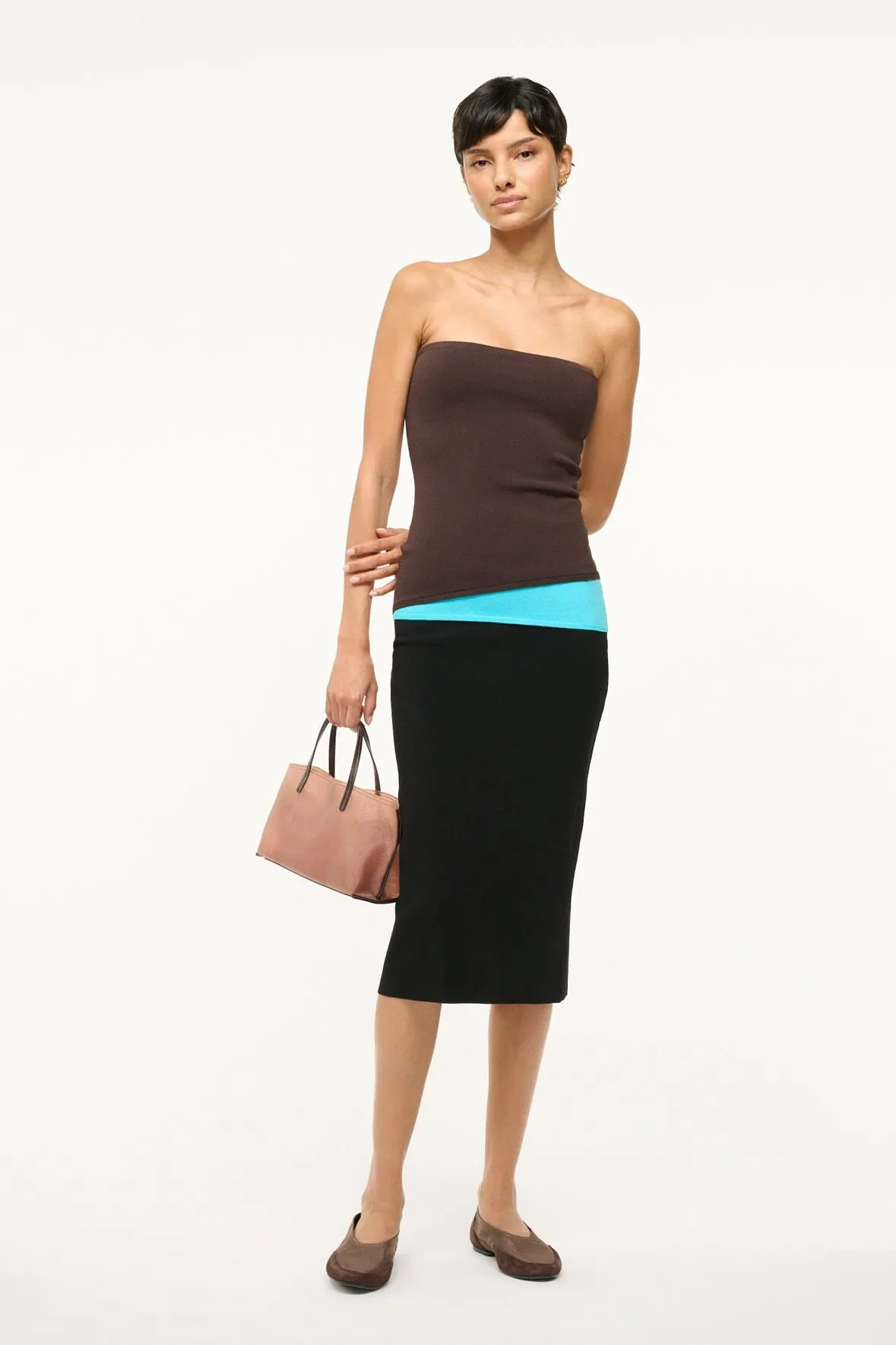 LA SERENA DRESS | EARTH AQUA BLACK