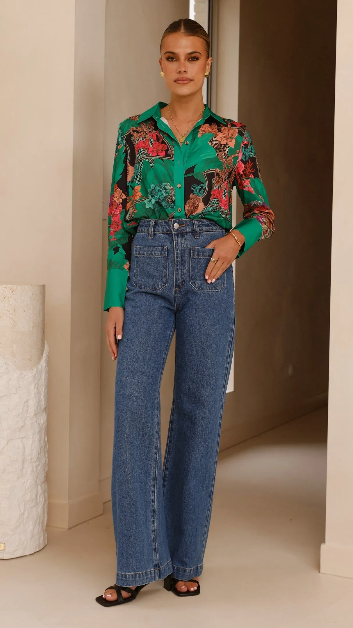 Lucinda Shirt - Green