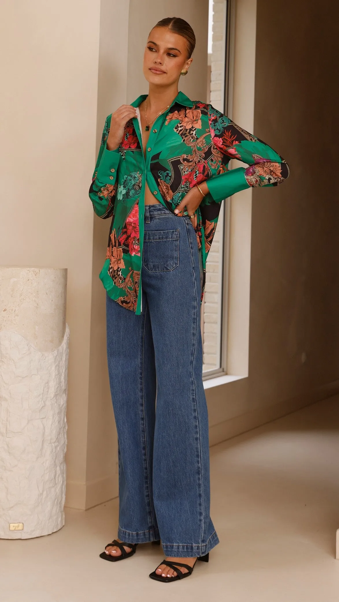 Lucinda Shirt - Green