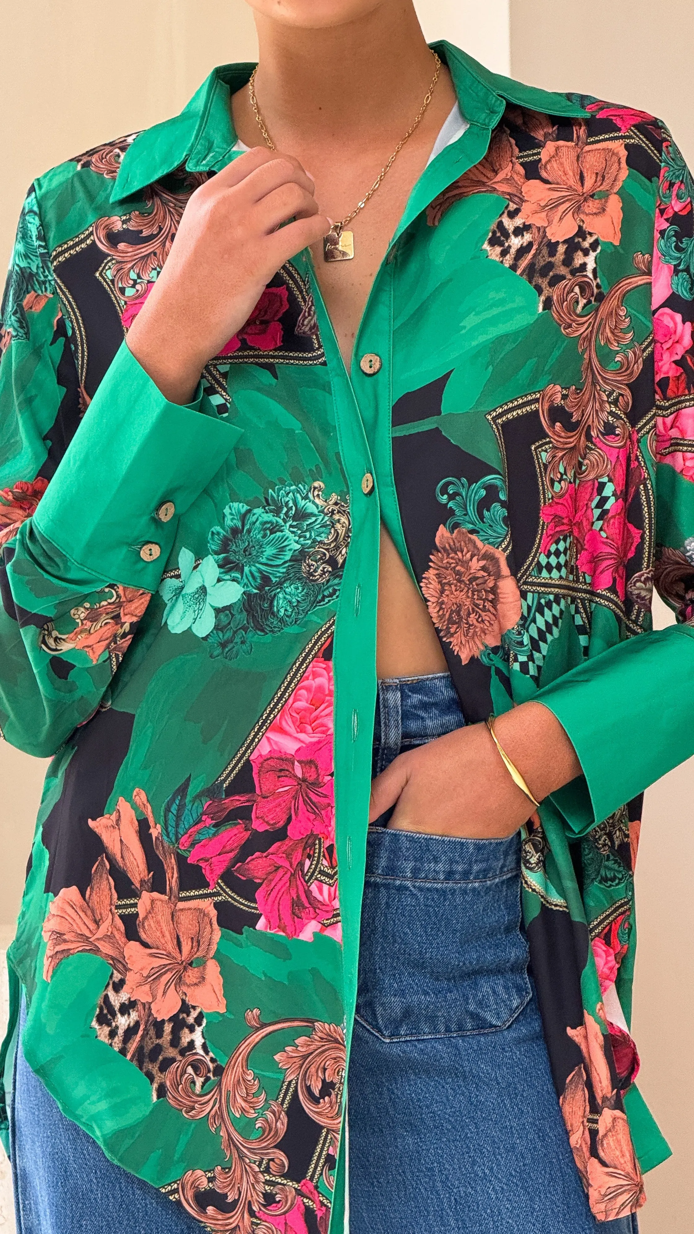 Lucinda Shirt - Green