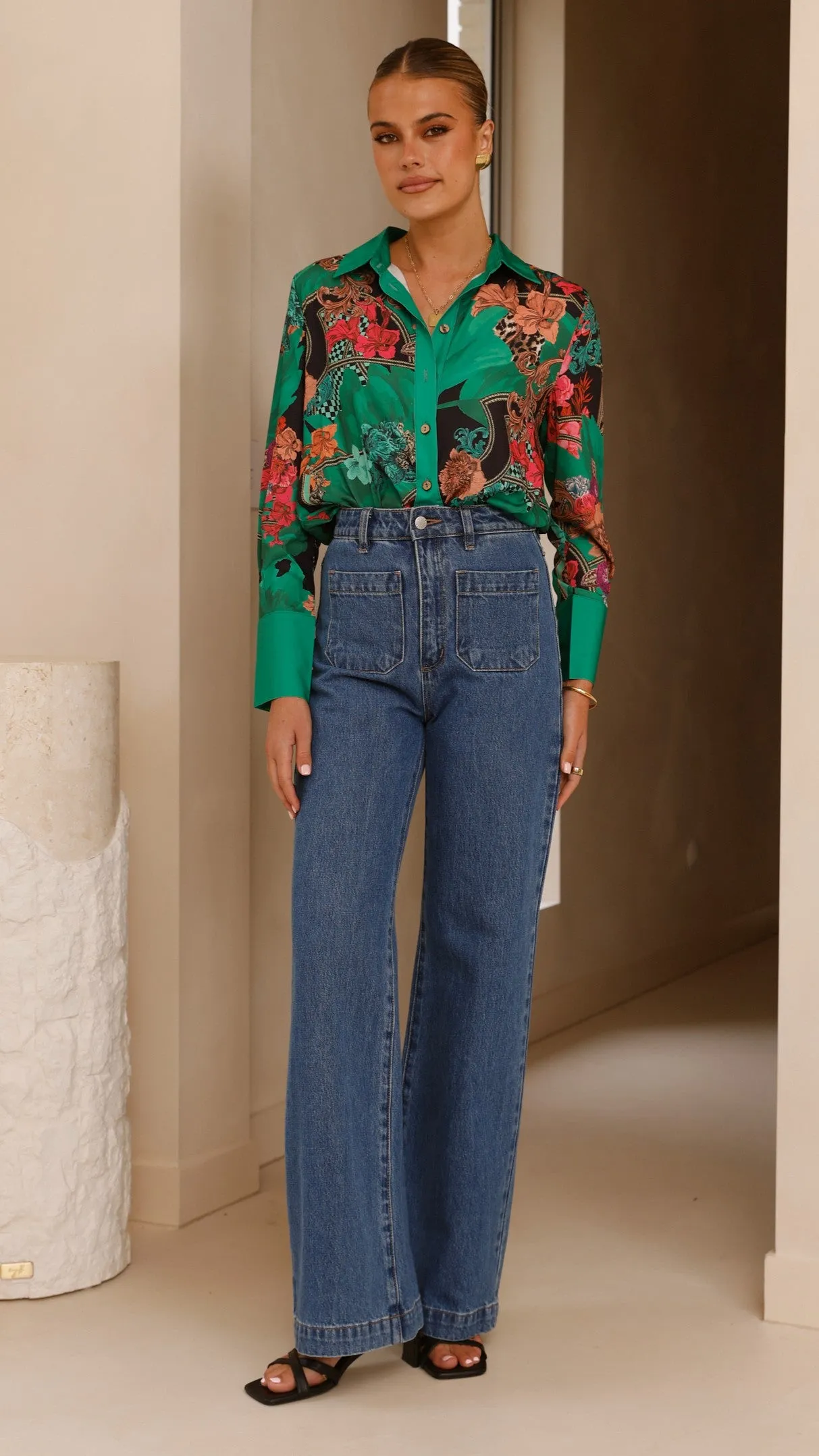 Lucinda Shirt - Green