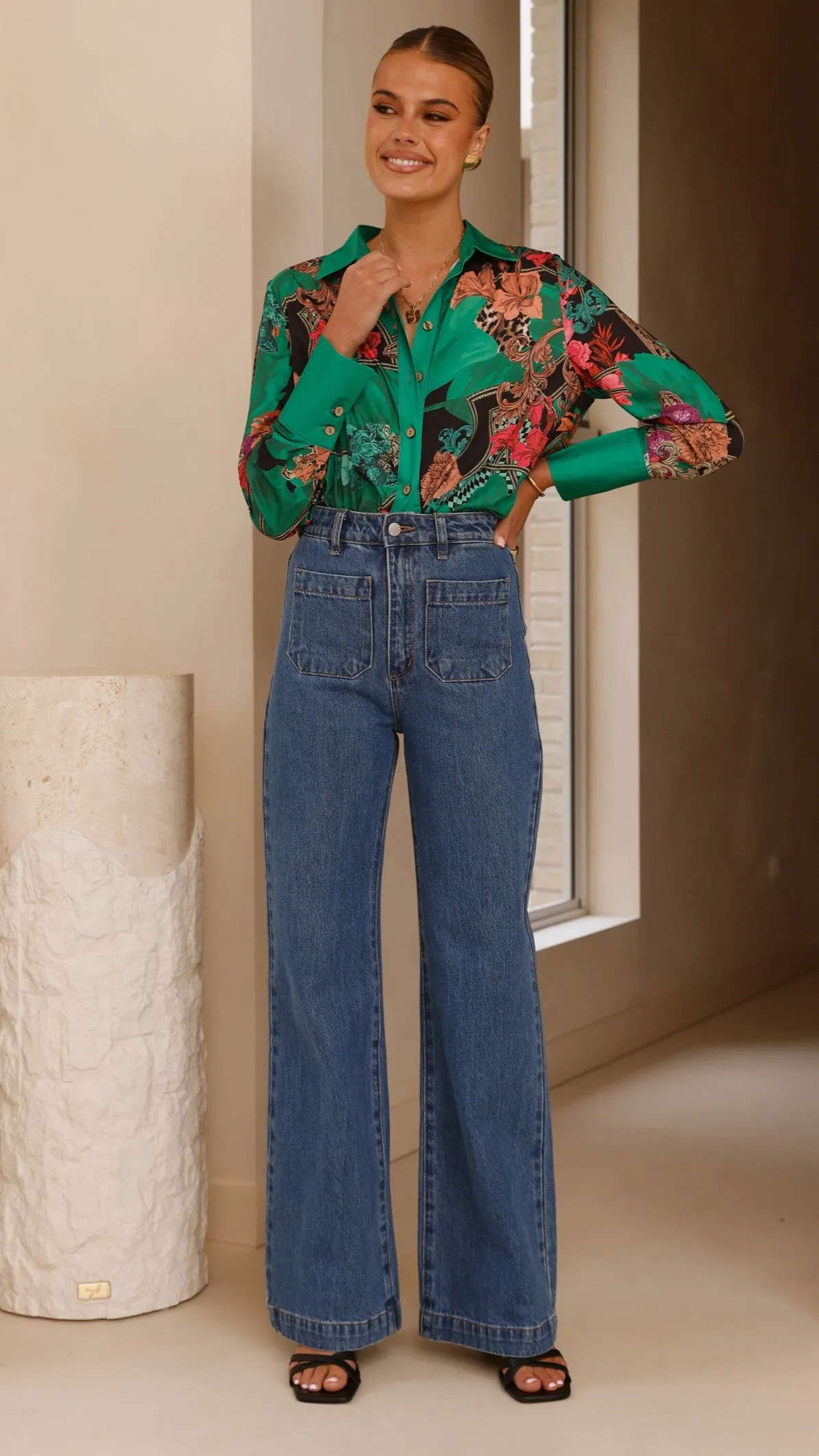 Lucinda Shirt - Green