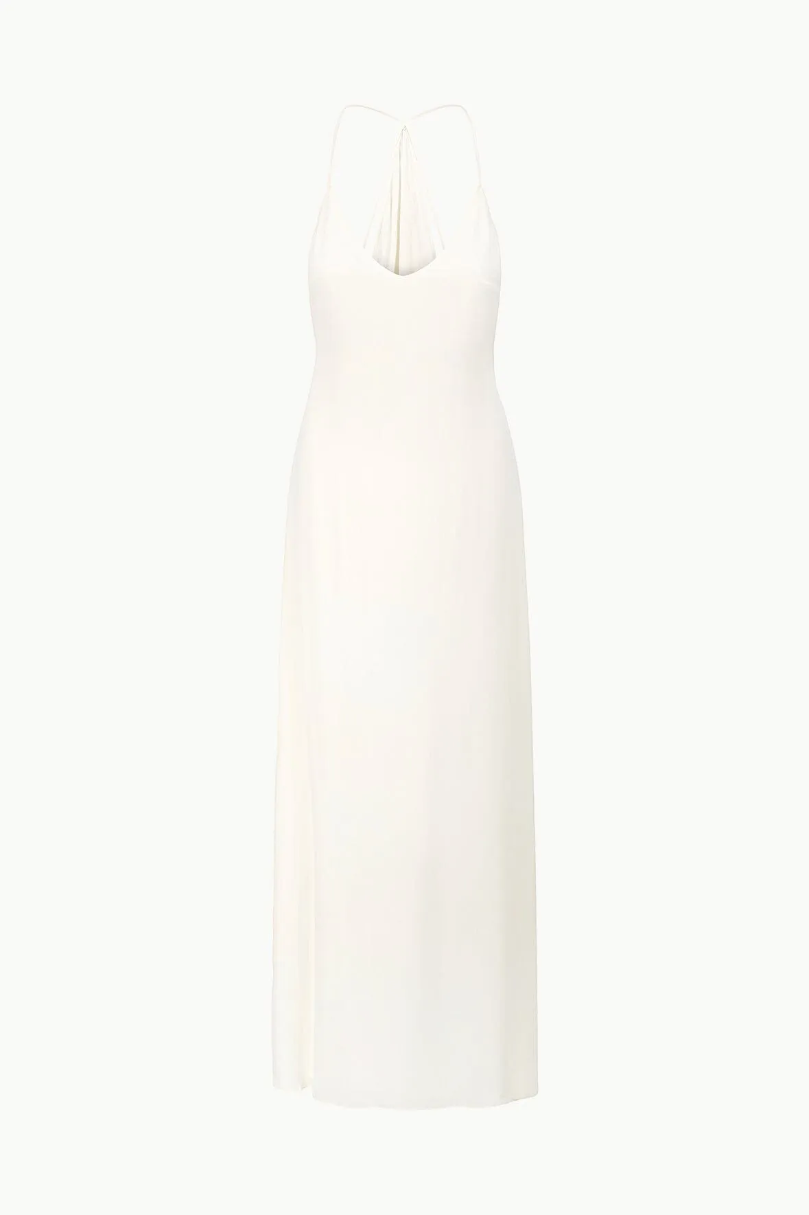 MACHU SILK DRESS | IVORY