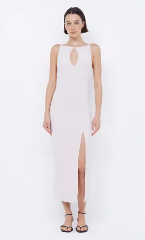 MARIELLE SPLIT DRESS - VANILLA BEAN