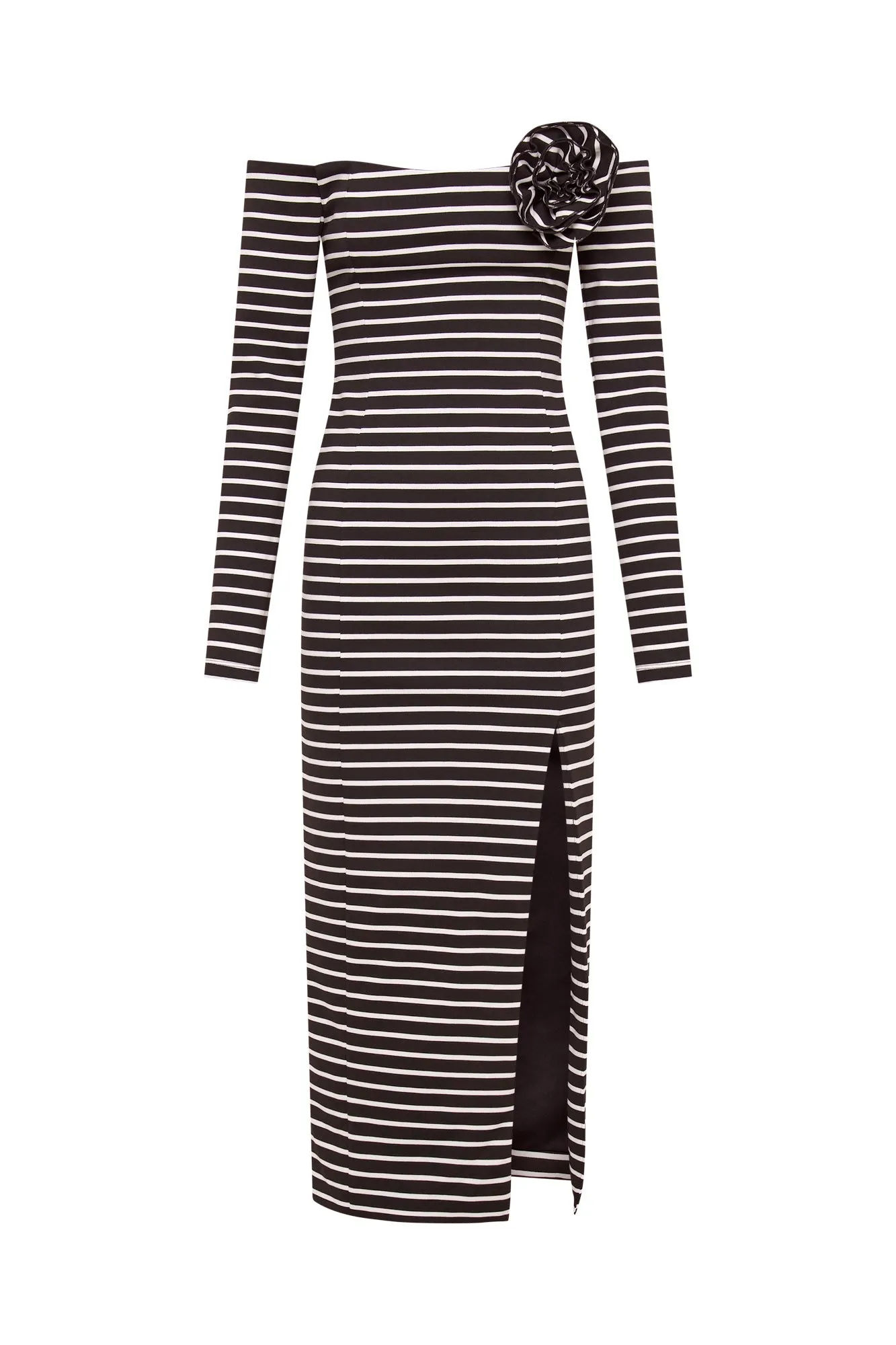 Miriam Dress - Stripe Black Milk