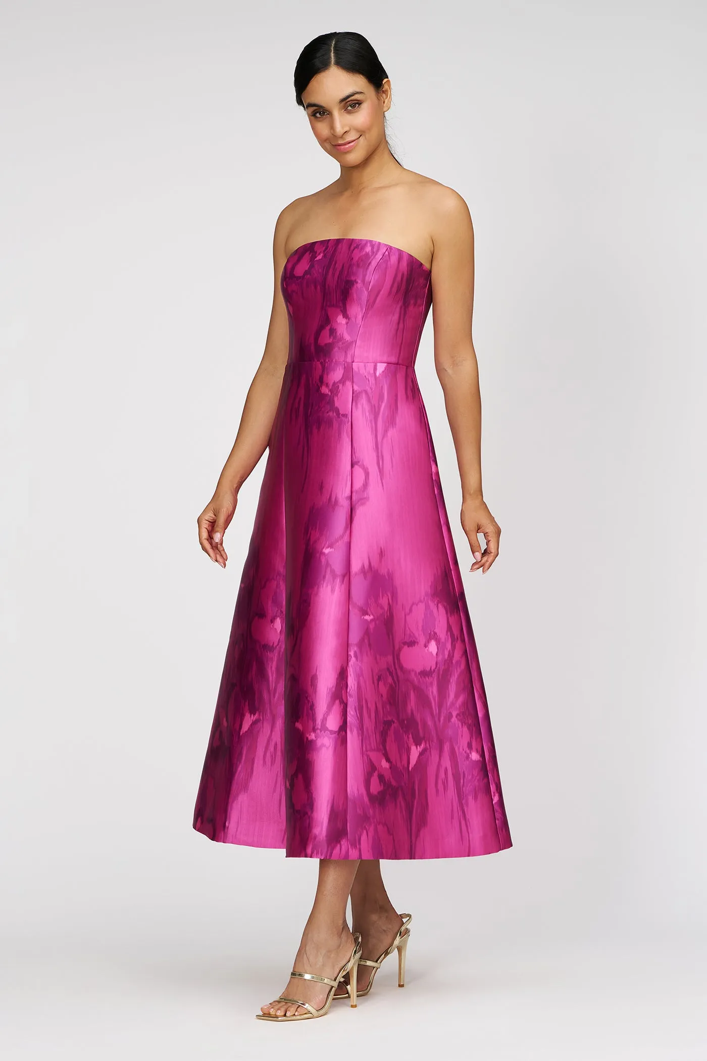 Natalie Tea Length Dress