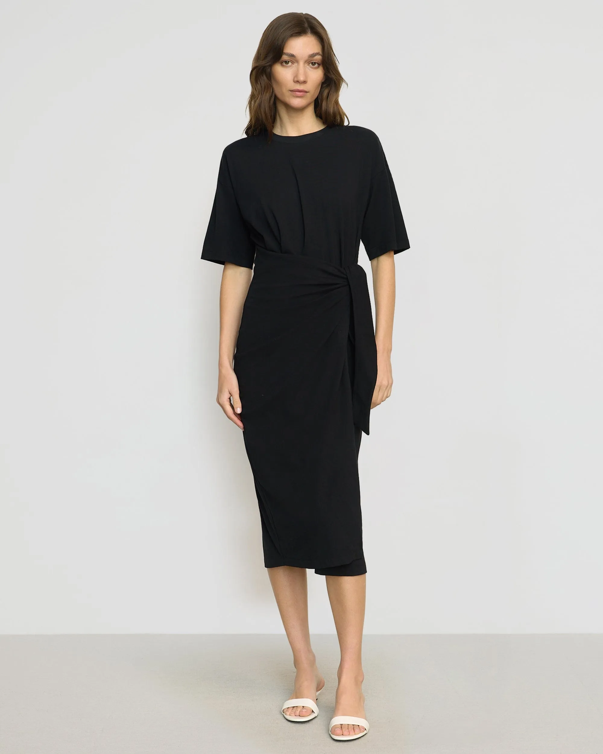 Noa Organic Cotton T-Shirt Wrap Dress