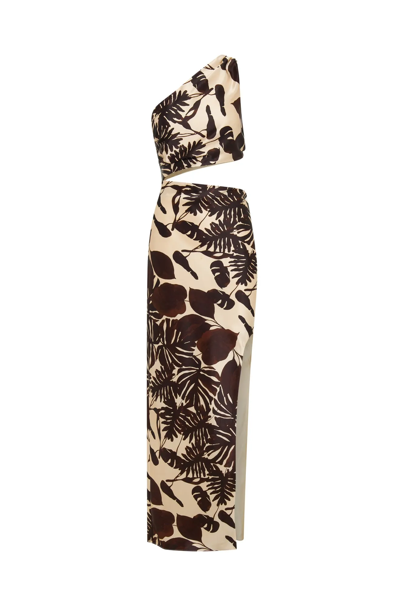 Raya Dress - Dark Chocolate Segovia Print
