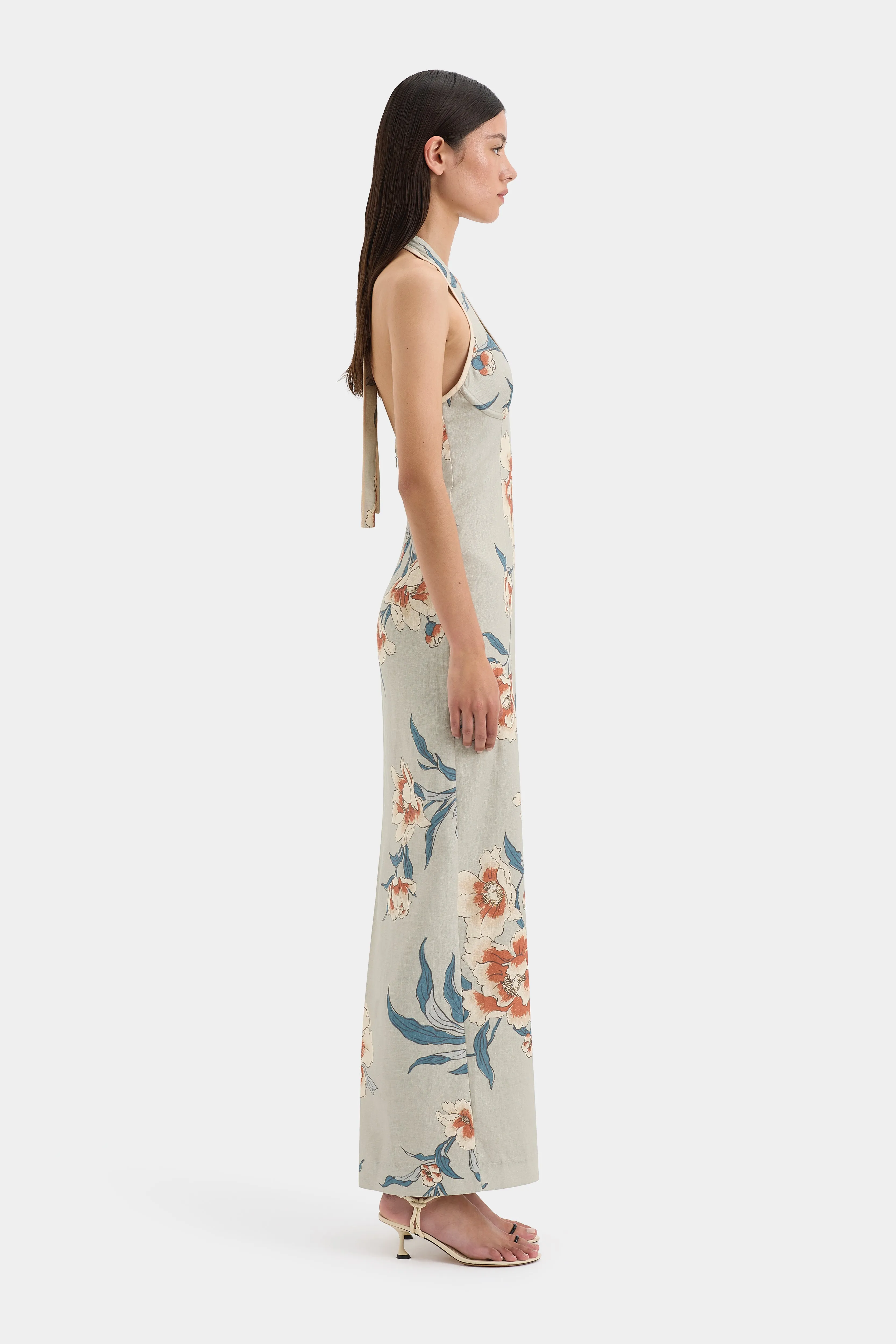 Roisin Halter Midi Dress
