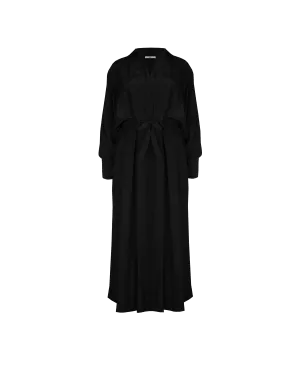 ROWE SHIRT DRESS BLACK