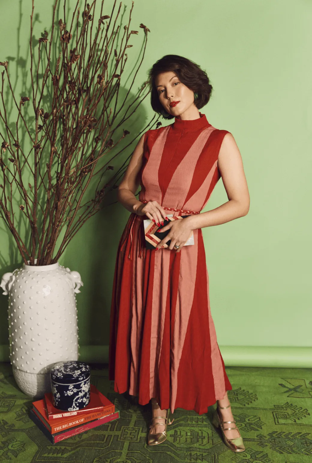 SAMPLE - Jester Dress - Rouge