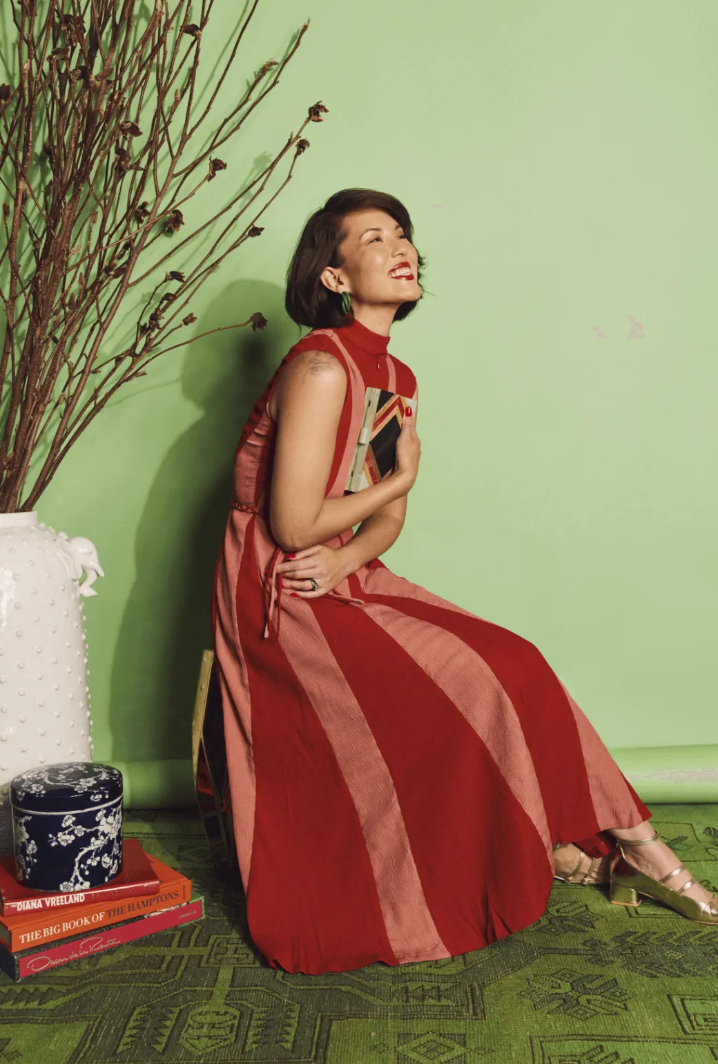 SAMPLE - Jester Dress - Rouge